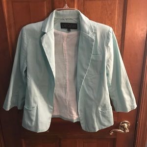 Teal Blazer
